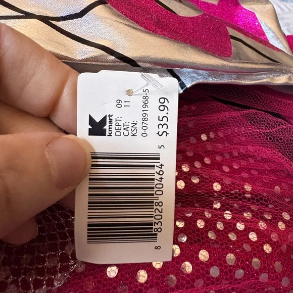 Rubies monster high Silver and Pink Cattie  Noir Tulle Costume Dress - Picture 8 of 8